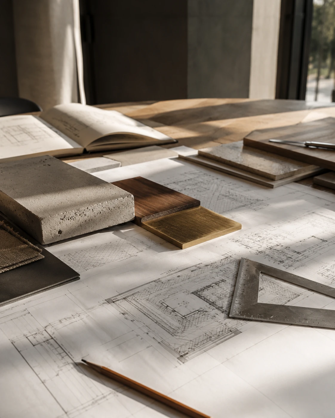 Planimetrie e materiali per progetto general contractor